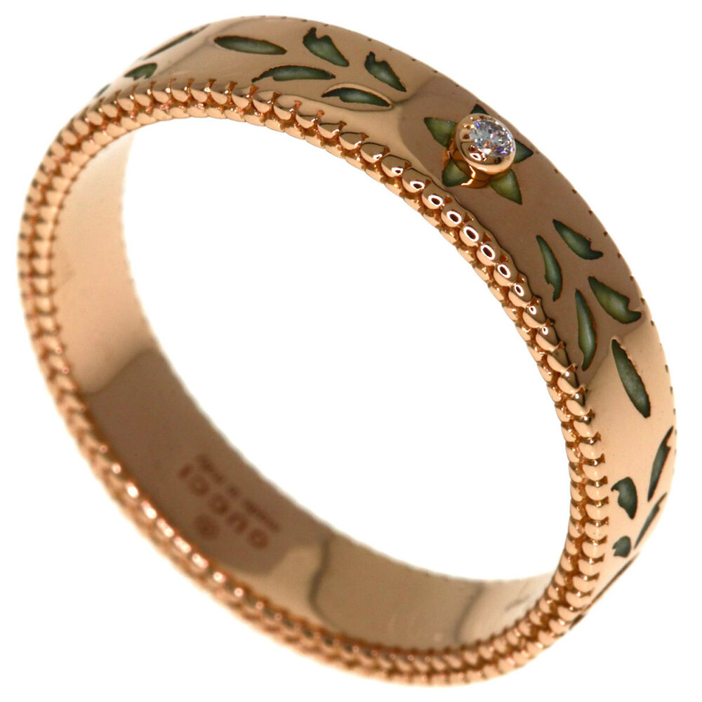GUCCI 18k Gold Diamond Ring